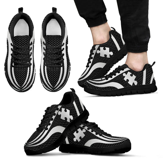 Puzzle Pieces Autism Awareness Sneakers 0622