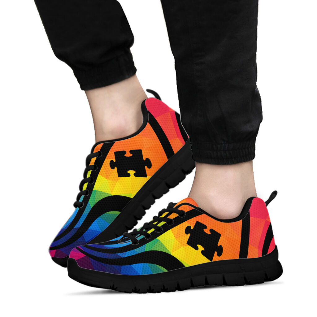 Love Some One With Autism Autism Awareness Sneakers 0622