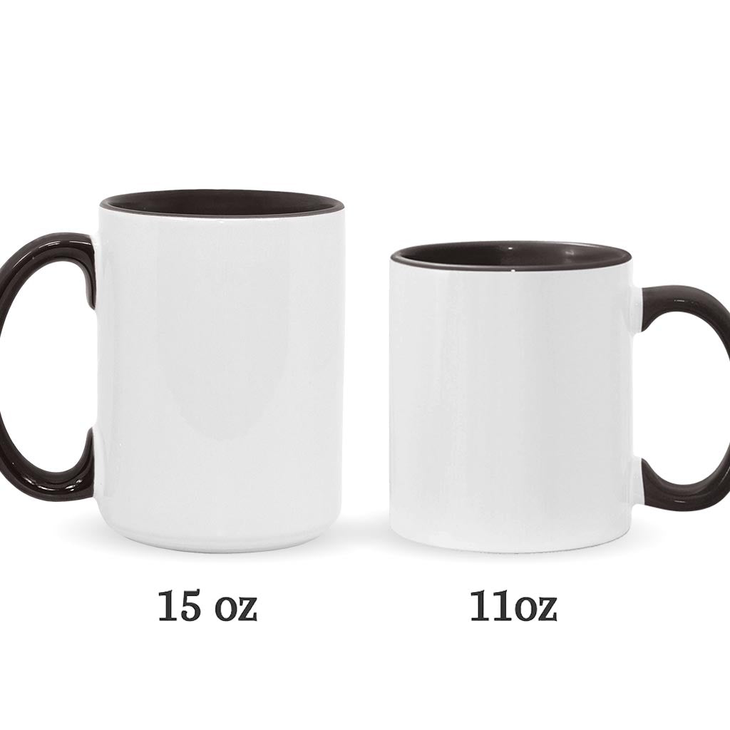 My Heart Is On That Field - Personalized Baseball Accent Mug