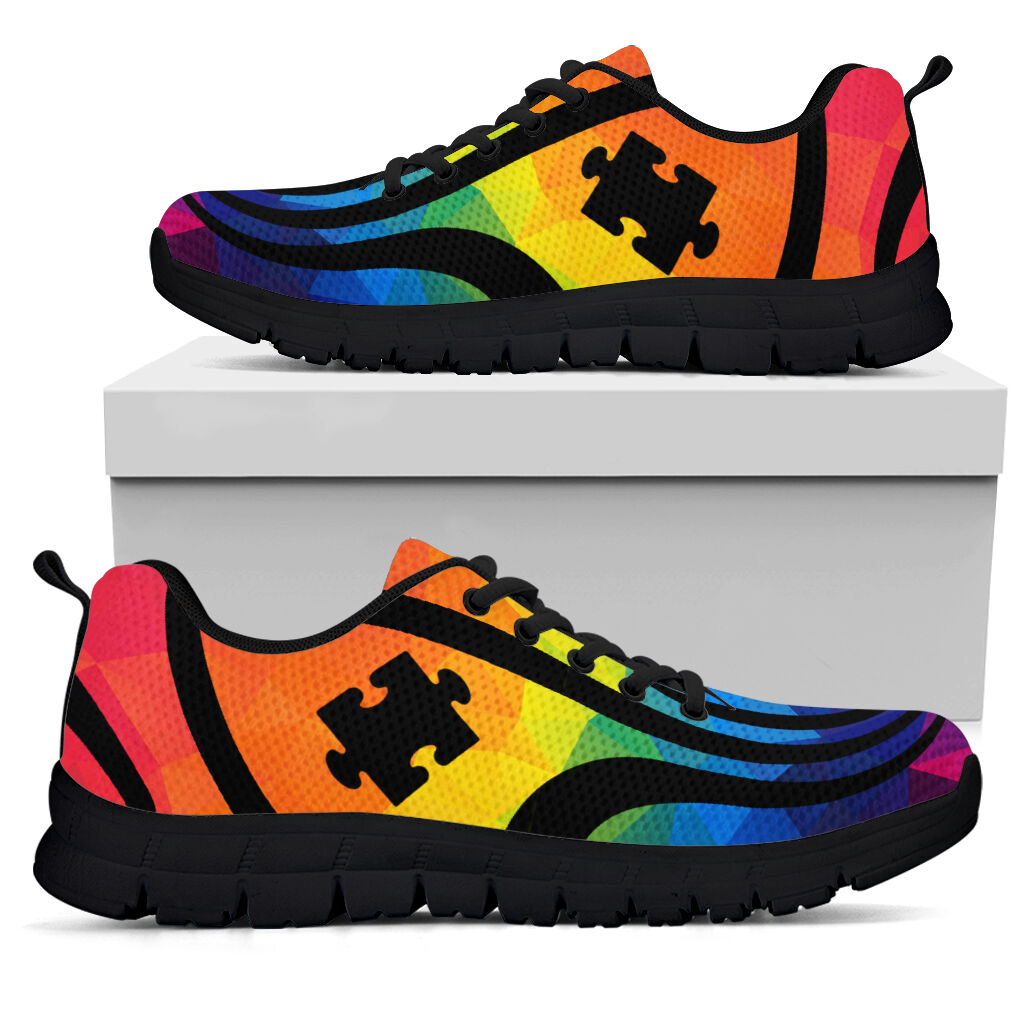 Love Some One With Autism Autism Awareness Sneakers 0622