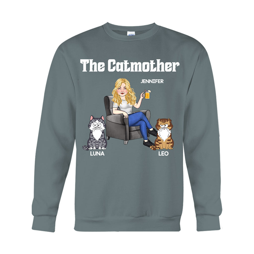 The Catmother - Personalized Cat T-shirt And Hoodie