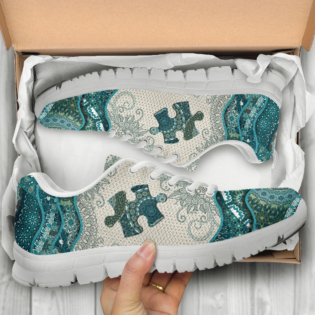 Mandala Sneaker Autism Awareness Sneakers 0622