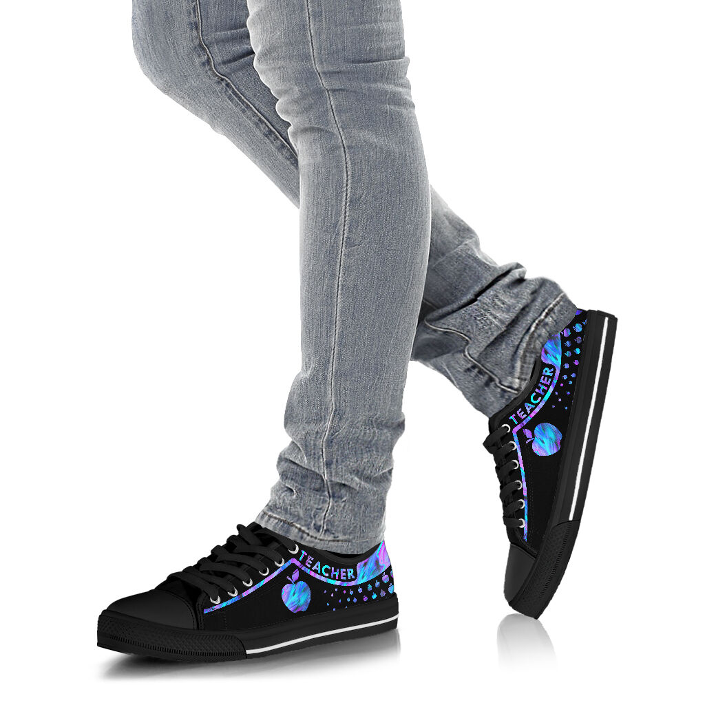 Love Teaching Teacher Low Top Shoes 0622