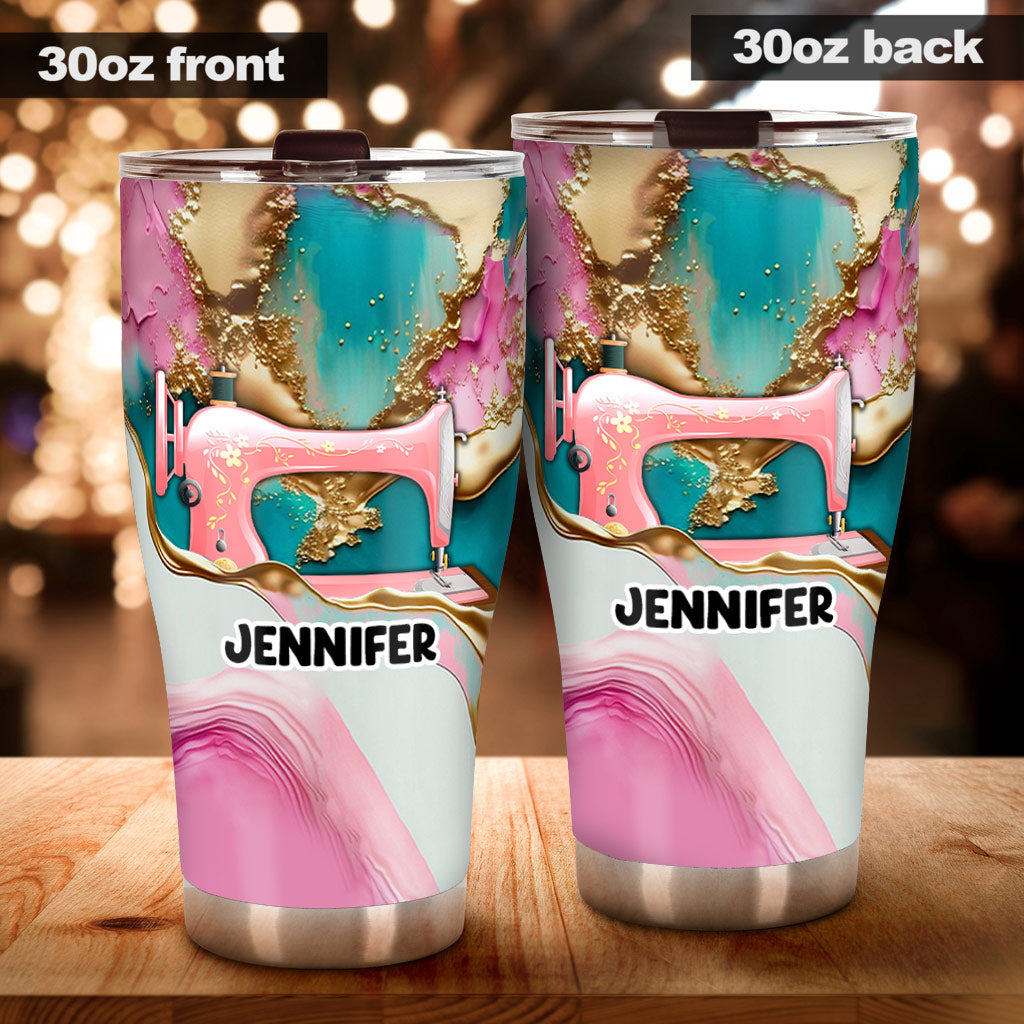 Love Sewing - Personalized Sewing Tumbler