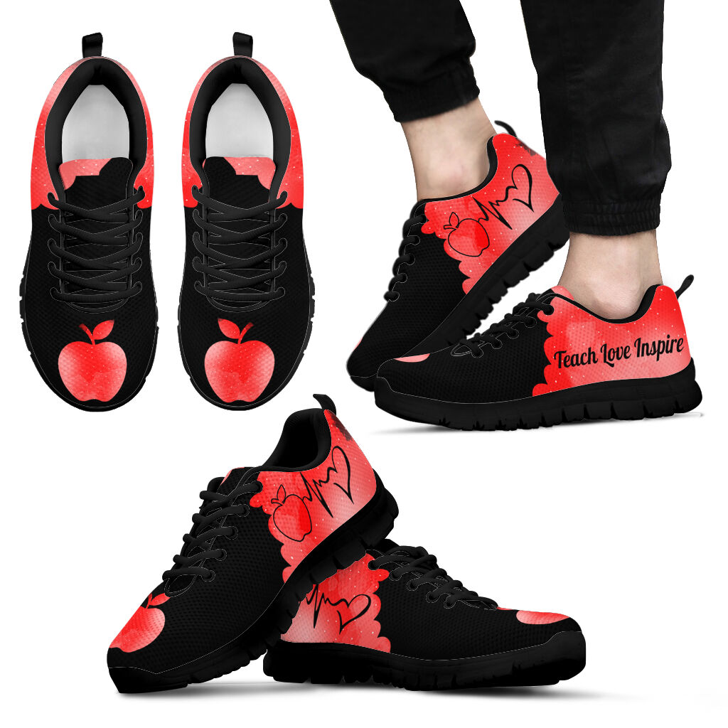 Teach Love Inspire Teacher Sneakers 0622