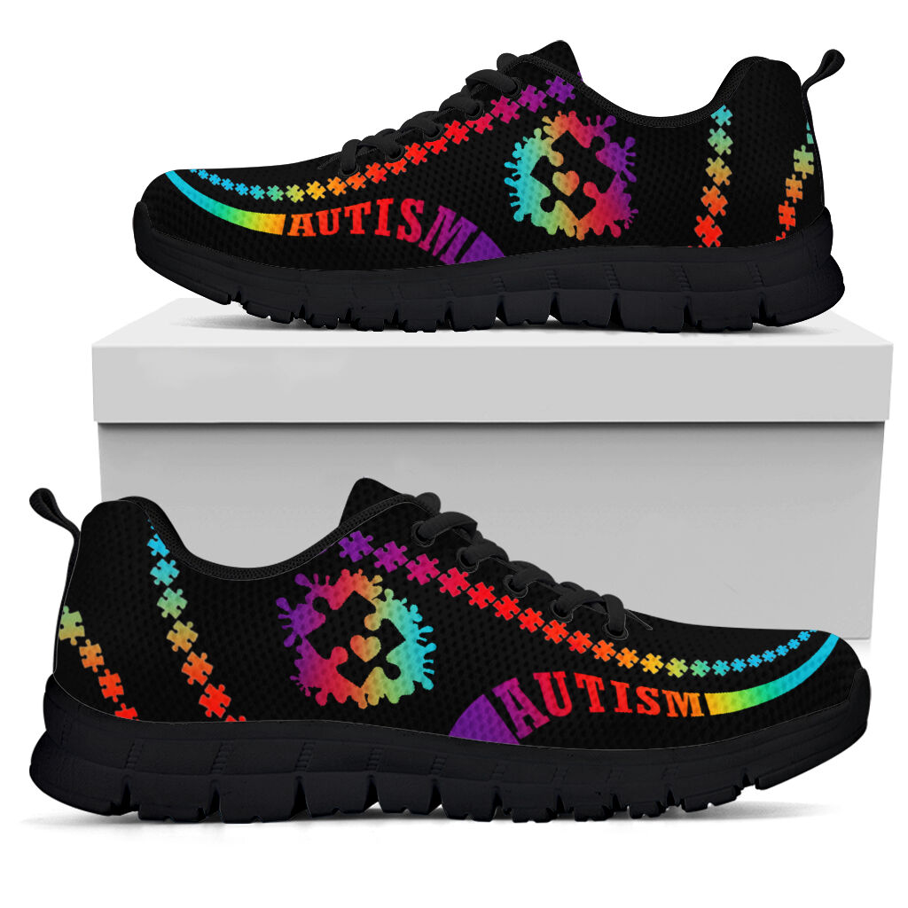 Love Someone With Autism Autism Awareness Sneakers 0622