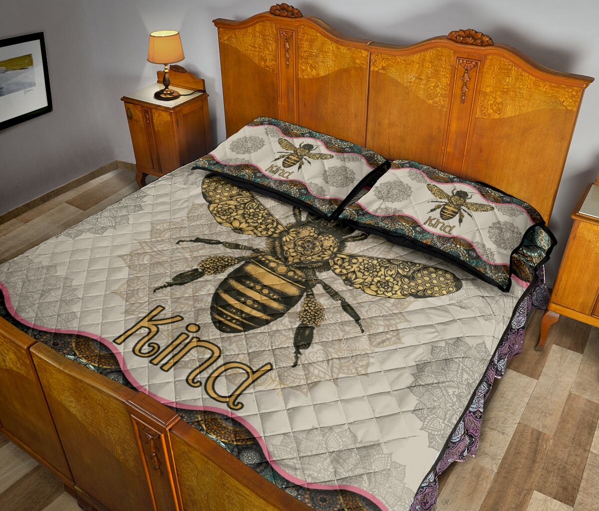 Be Kind Teacher Quilt Set 0622