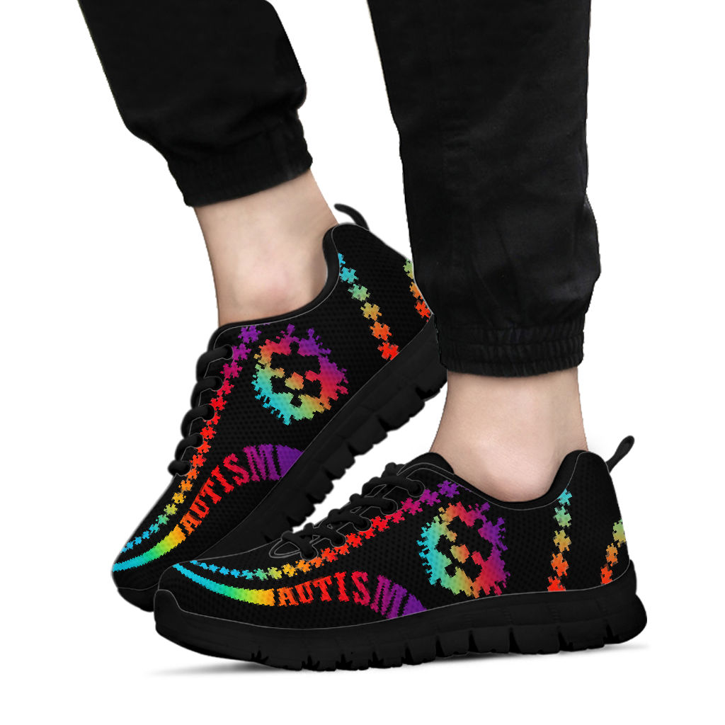 Love Someone With Autism Autism Awareness Sneakers 0622