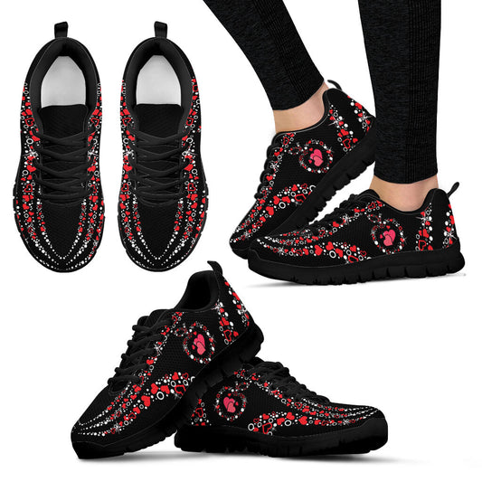 Love To Teach Valentine Teacher Sneakers 0622