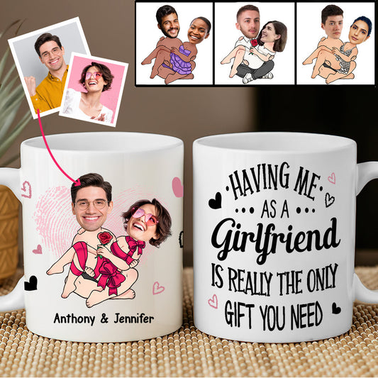 The Only Gift You Need - Personalized Couple Mug