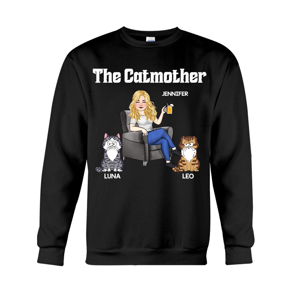 The Catmother - Personalized Cat T-shirt And Hoodie