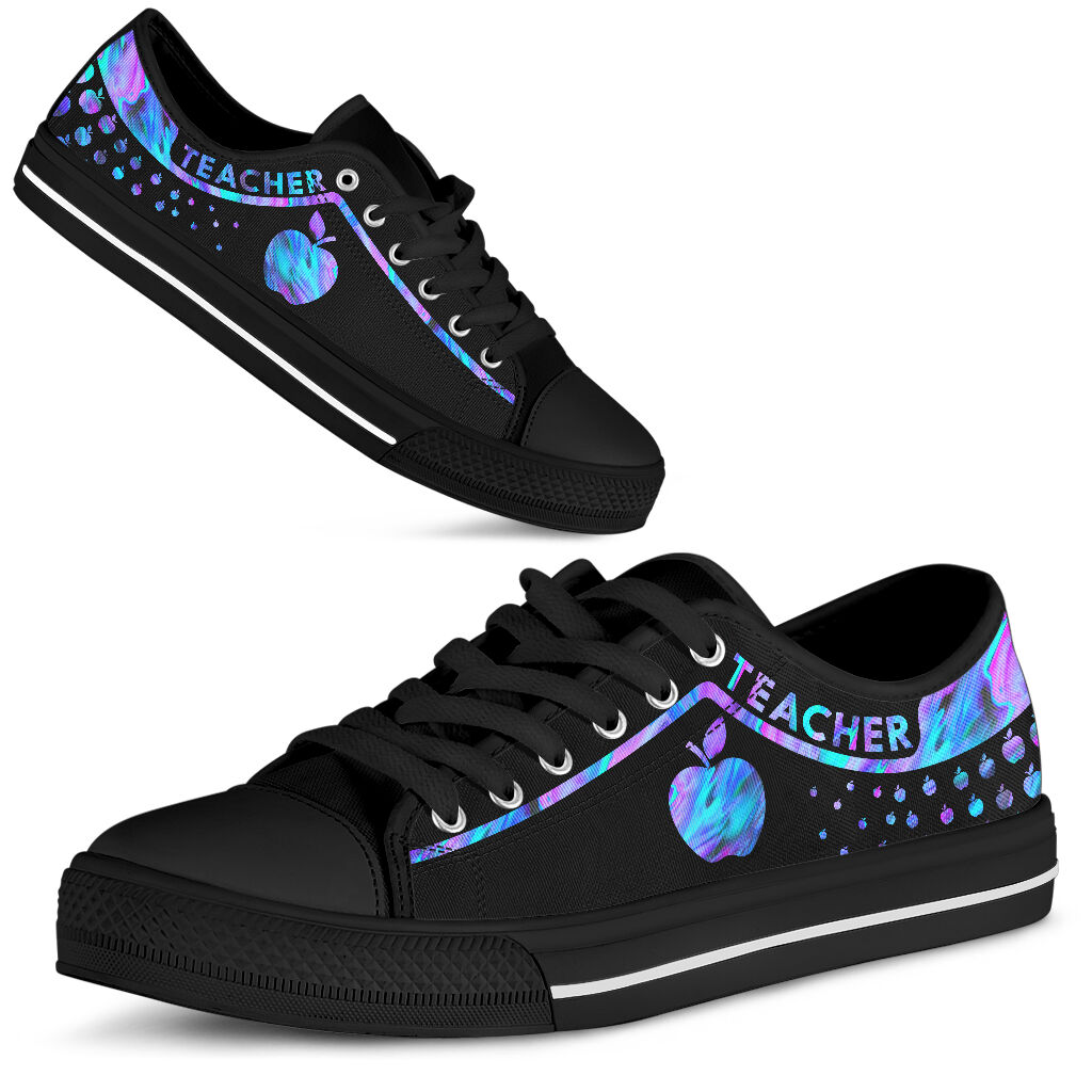 Love Teaching Teacher Low Top Shoes 0622