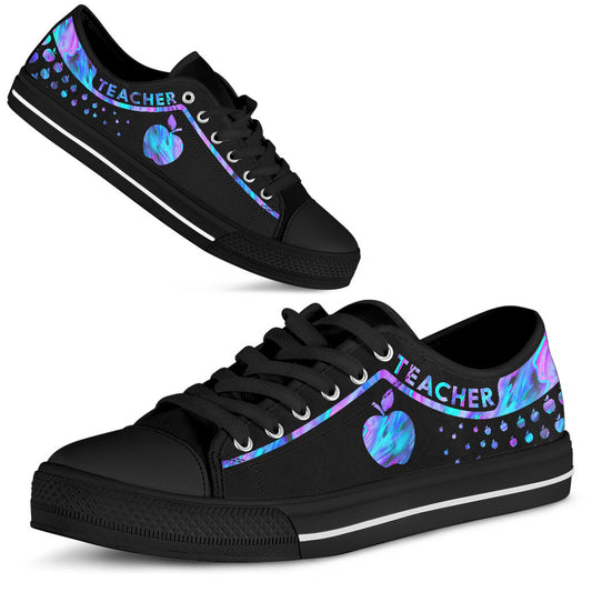 Love Teaching Teacher Low Top Shoes 0622