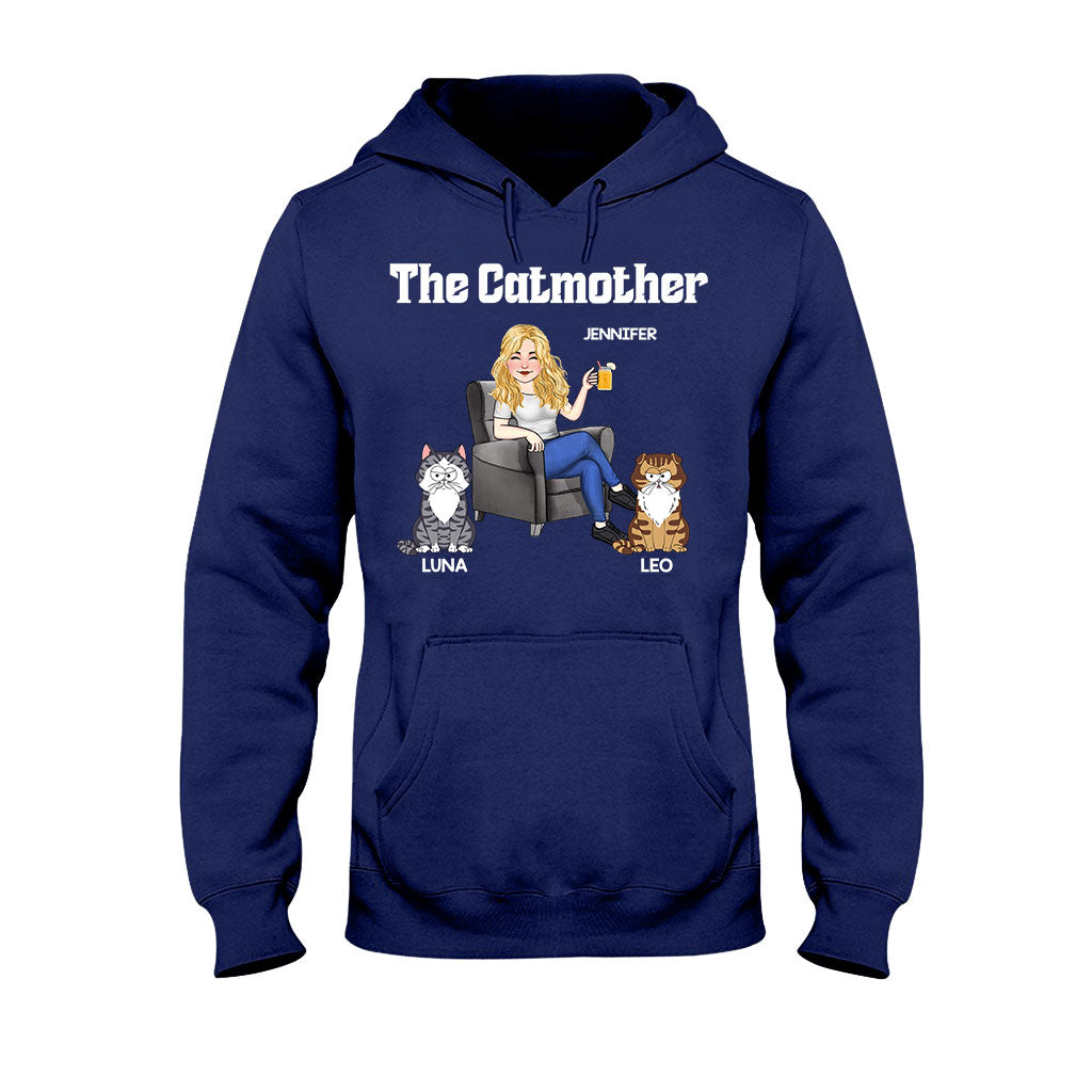 The Catmother - Personalized Cat T-shirt And Hoodie