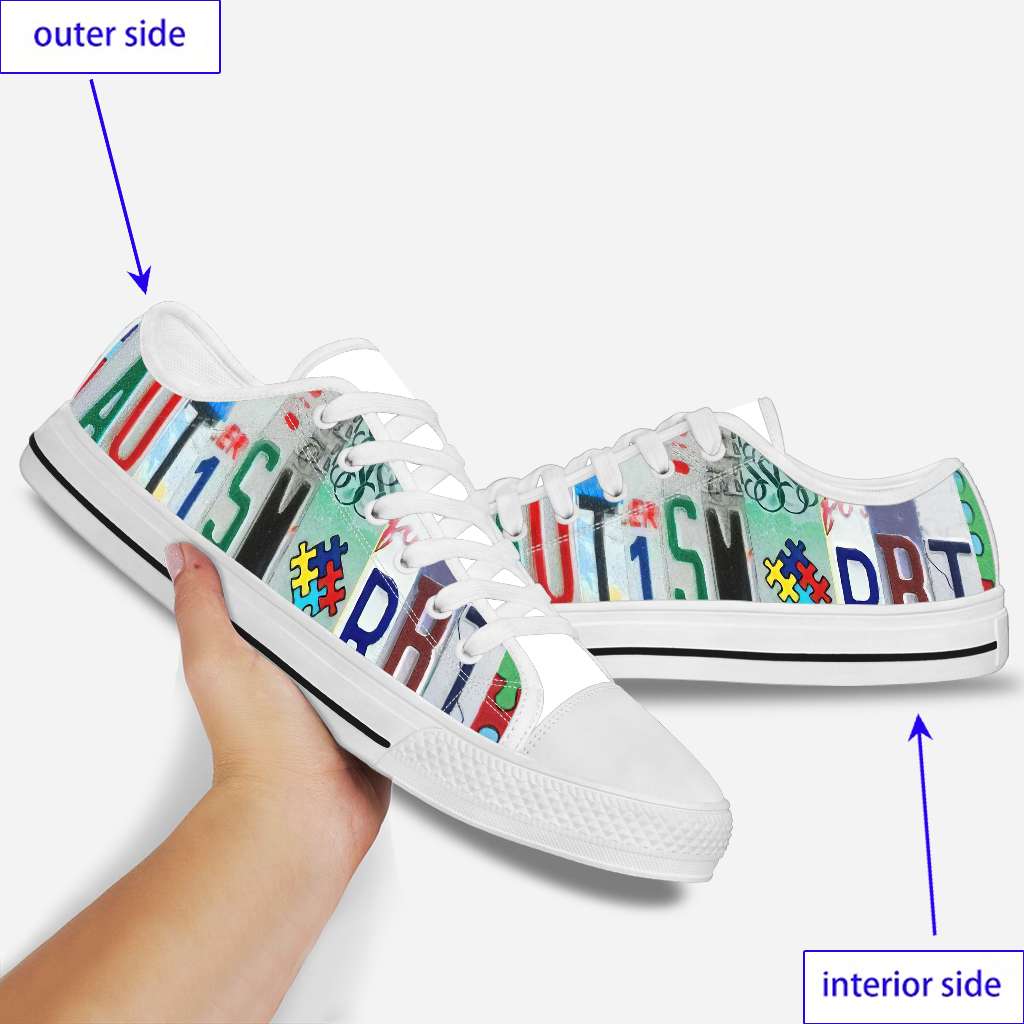 Autism RBT - Autism Awareness Low Top Shoes 0921