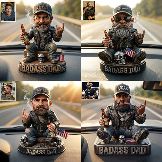 Cool Dad - Personalized Father Premium 3D Figurine