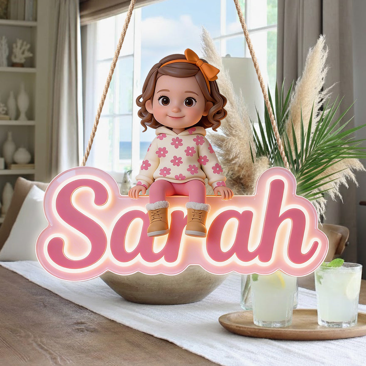 Any Photo - Personalized Kid LED Light Acrylic Sign