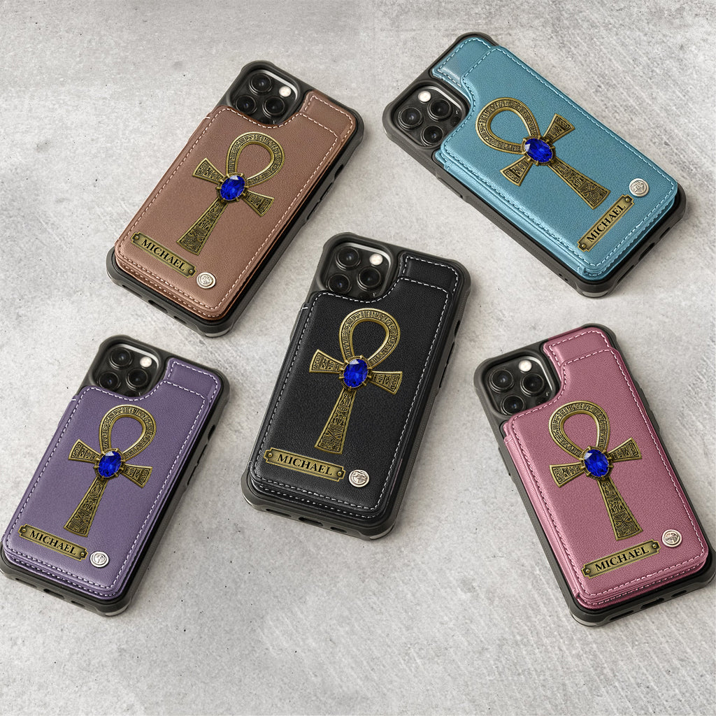 Ancient Egypt - Personalized Ancient Egypt Wallet Phone Case