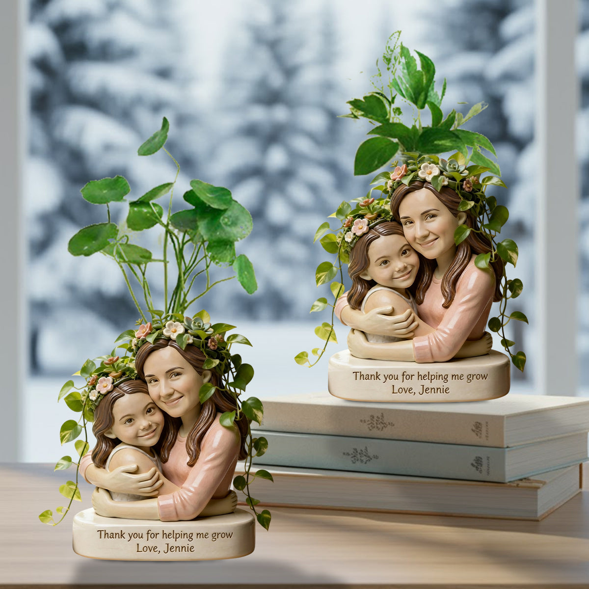 Custom From Any Photo - Personalized Gardening Custom Shape Acrylic Flower Vase