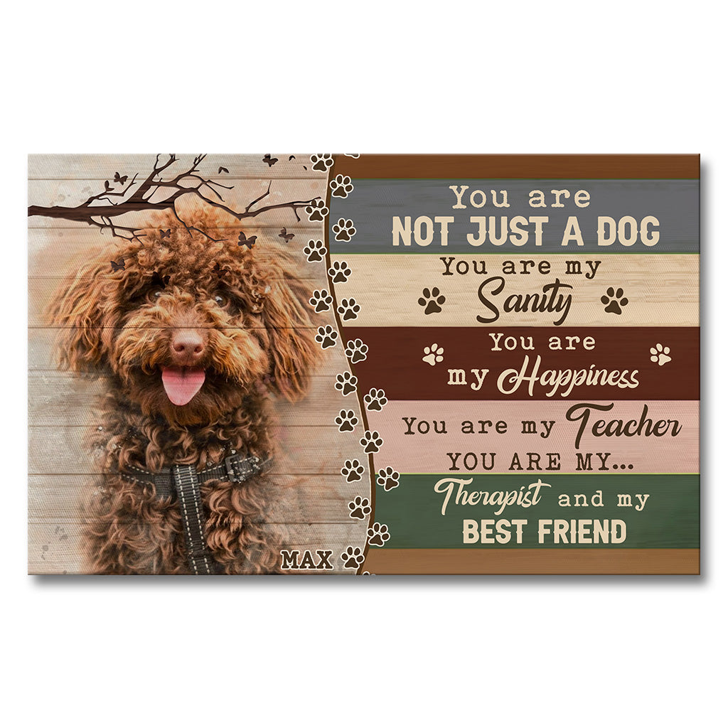 Best Friends - Personalized Dog Canvas And Poster