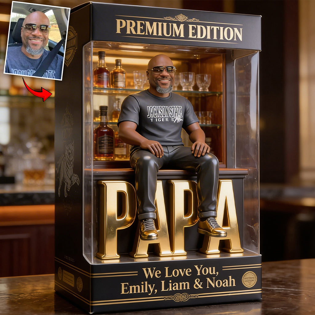 Custom Any Photo - Personalized Father Custom Shaped Acrylic Plaque