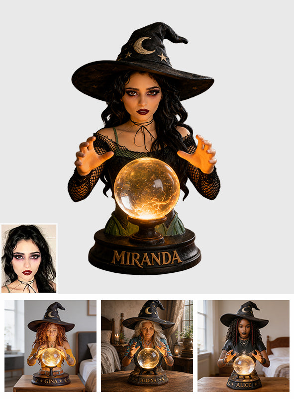 Light of Destiny - Personalized Witch Acrylic LED Night Light