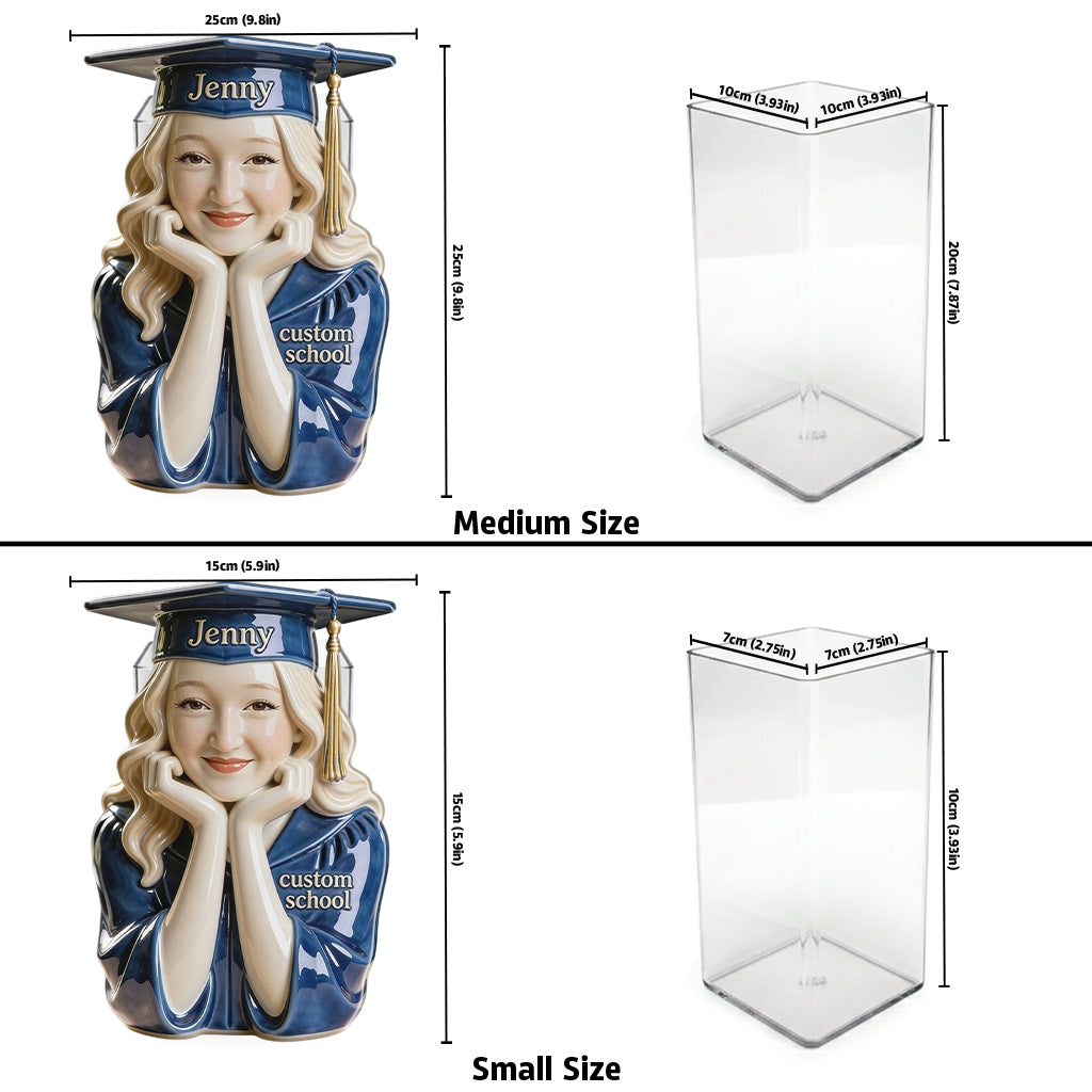 Class Of 2026 - Personalized Graduation Acrylic Pot