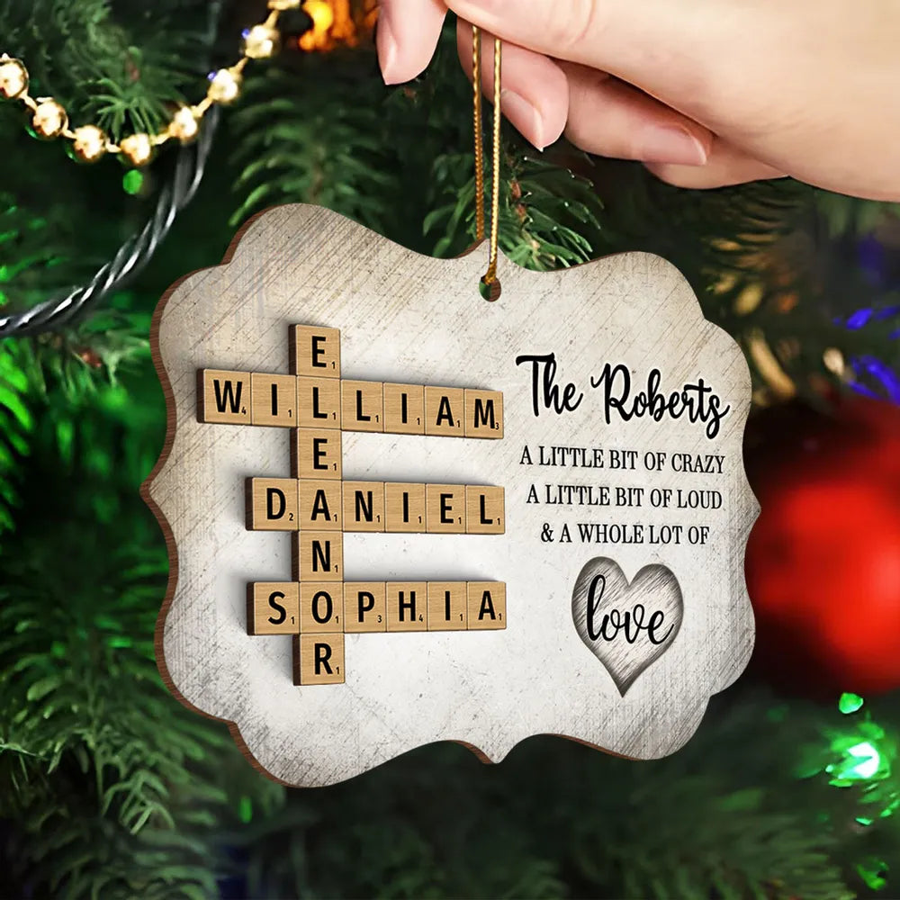 Customized Family Name Sign with Heartfelt Quotes - Perfect Personalized Gift for Home Decor