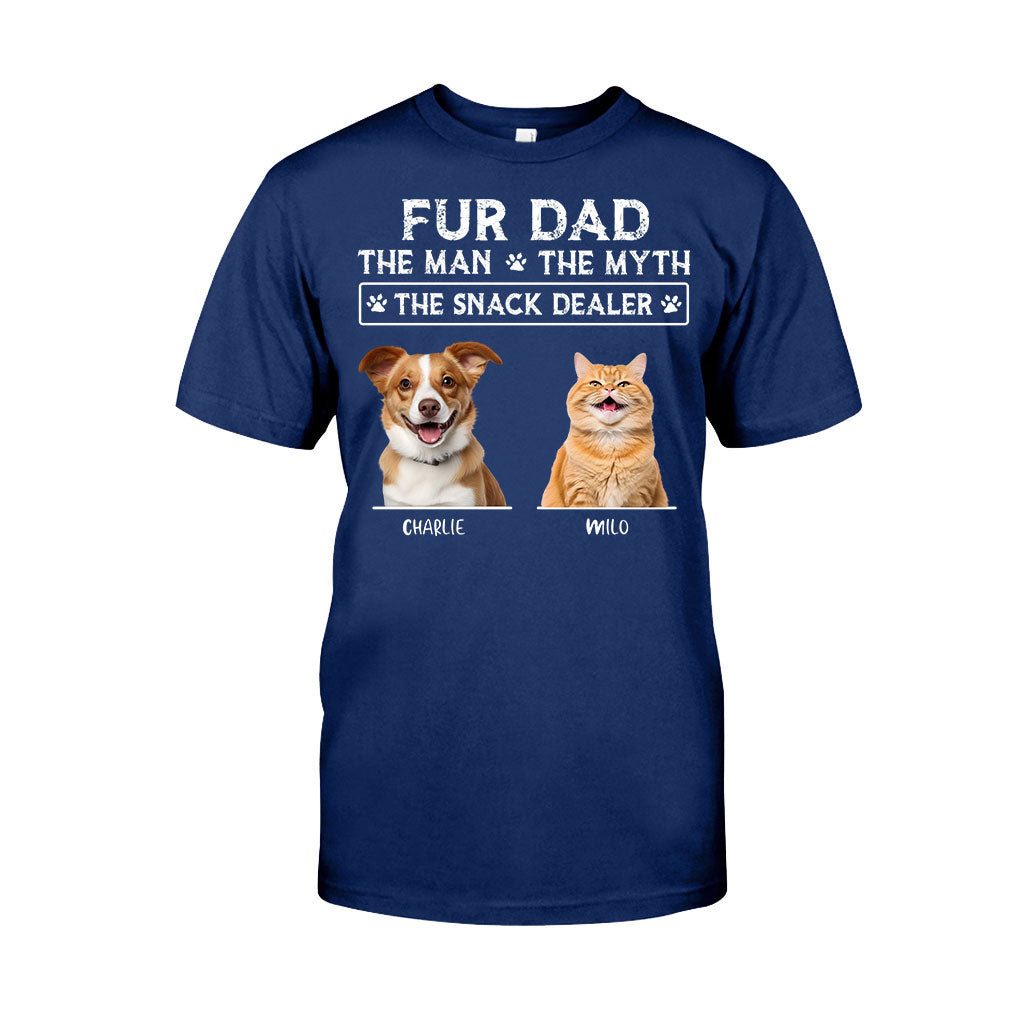 Fur Dad - Personalized Dog T-shirt And Hoodie