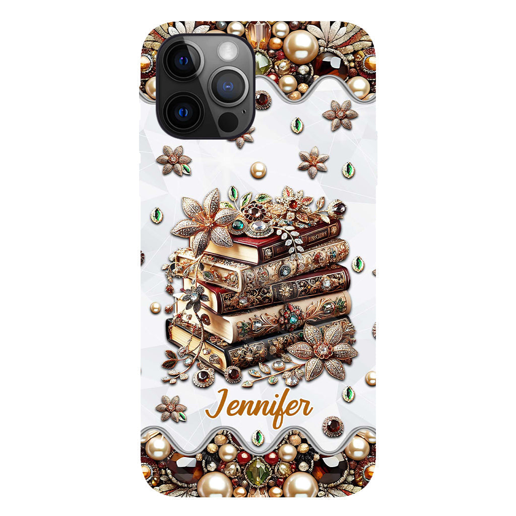 Just A Girl Who Loves Books - Personalized Book Full Print Phone Case