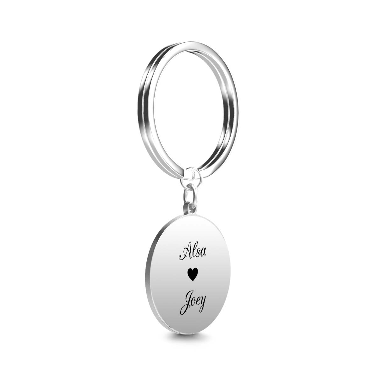 Custom Fingerprints Fingerprint Keychain - gift for girlfriend, boyfriend, wife, husband - Personalized Keychain