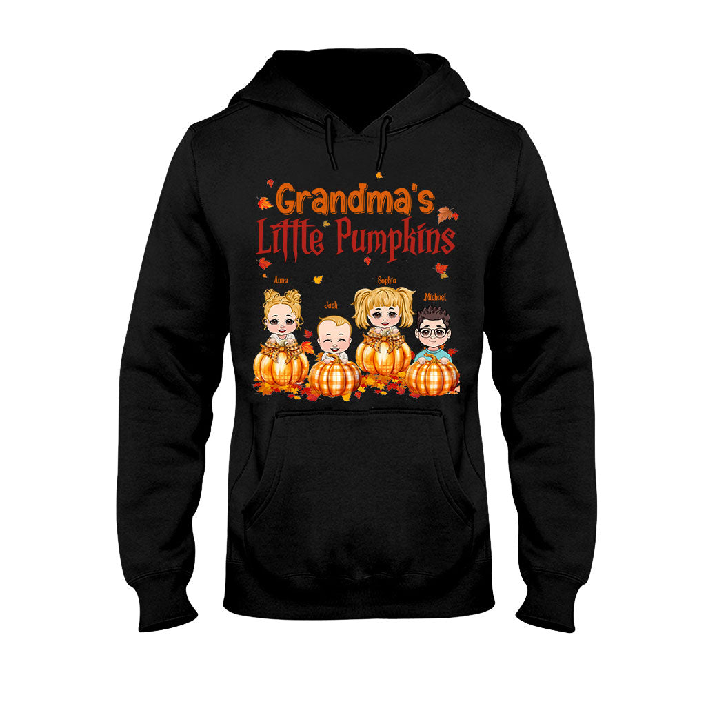 Grandma’s Little Pumpkins - Personalized Grandma T-shirt And Hoodie