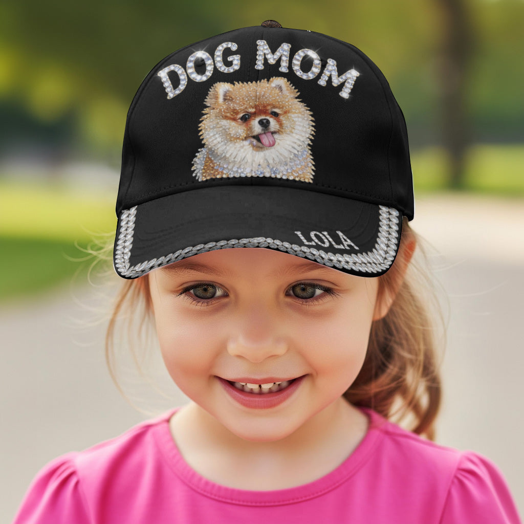 Dog Mom Unique Gift - Personalized Dog Classic Cap