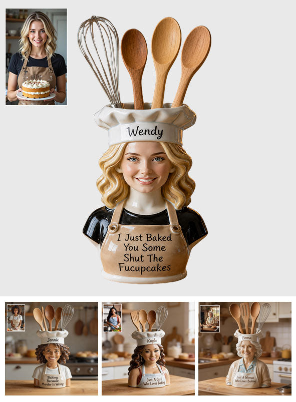 Baked With Love - Personalized Baking Acrylic Pot