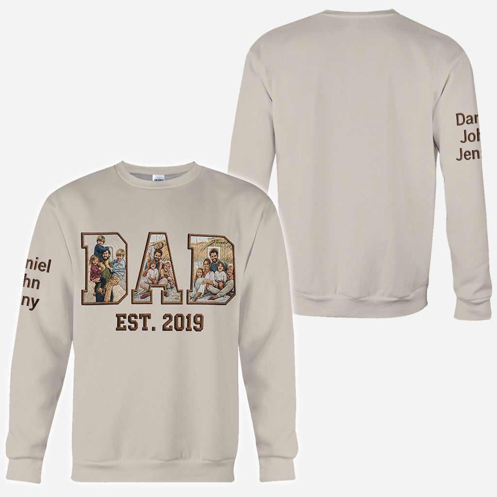 Best Dad Ever - Personalized Father All Over Shirt
