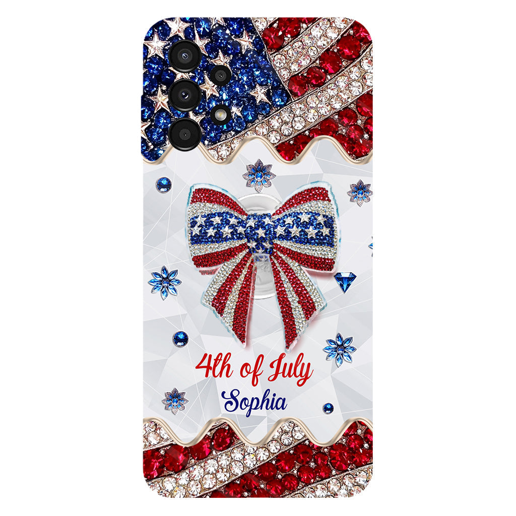 Independence Day - Personalized Independence Day/ 4th of July Full Print Phone Case & Phone Grip