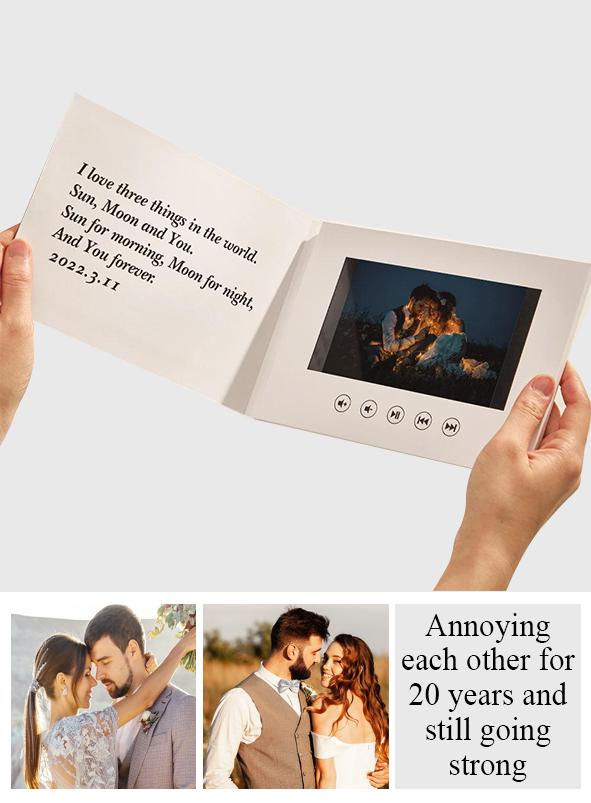 Any Photo - Personalized Couple Photo Video Book