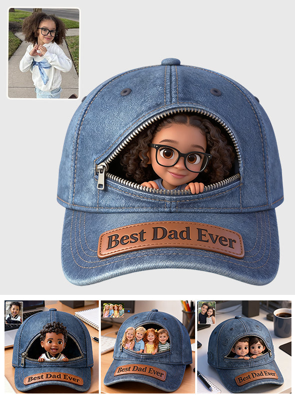 Custom Any Photo - Personalized Father Classic Cap