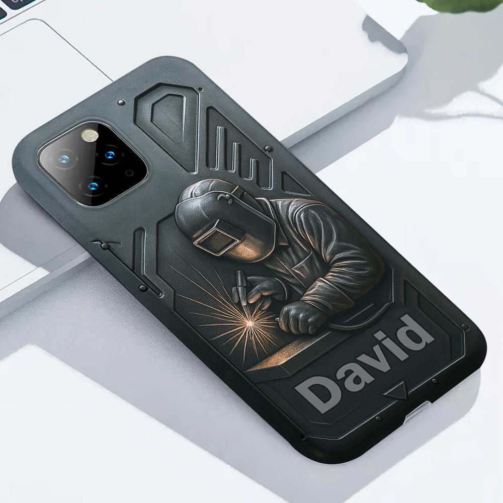 Cool Welder Men - Personalized Welder Full Print Phone Case