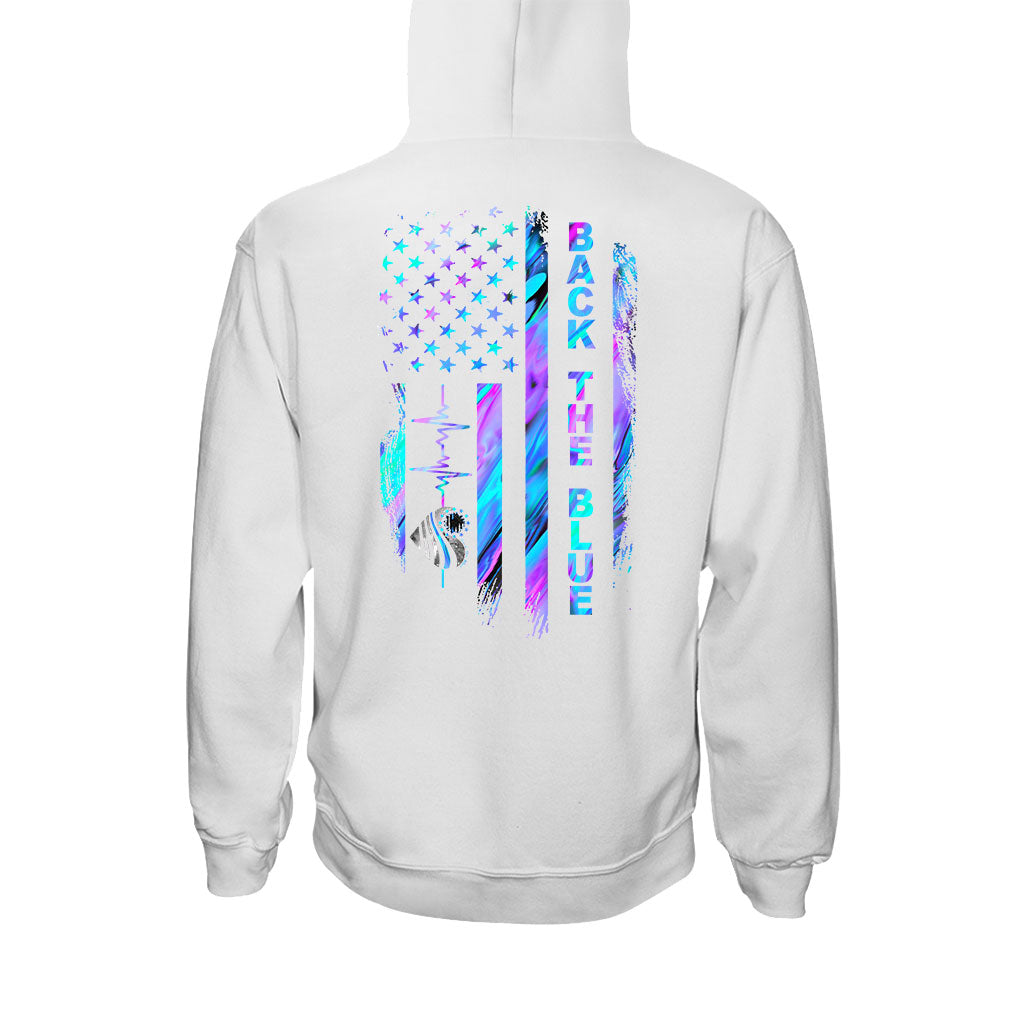 Blue Line - Police Officer T-shirt And Hoodie 062021