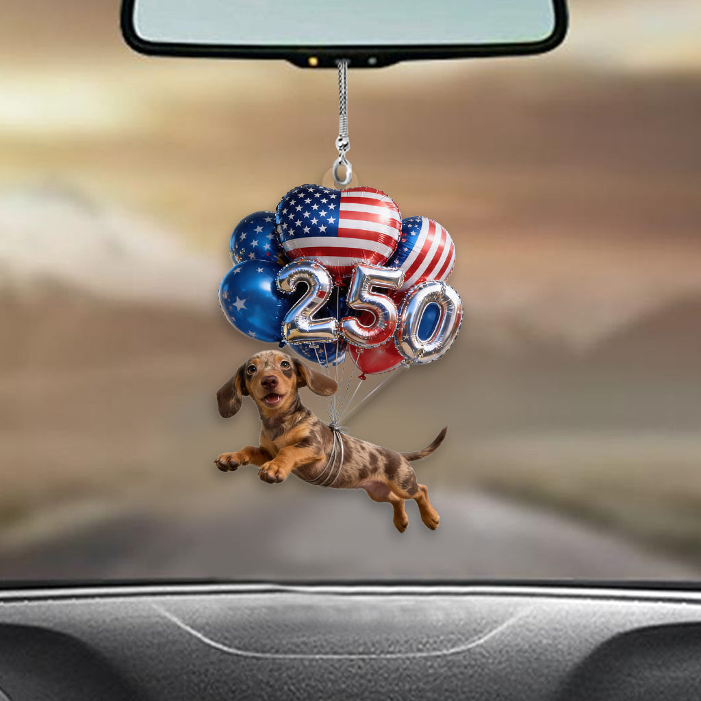 Hanging Dog Cat Pet 250 Balloons - Personalized Dog Transparent Car Ornament