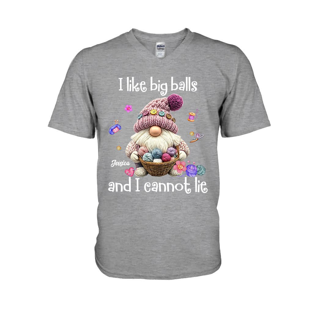 I Like Big Balls And I Cannot Lie - Personalized Crocheting T-shirt And Hoodie