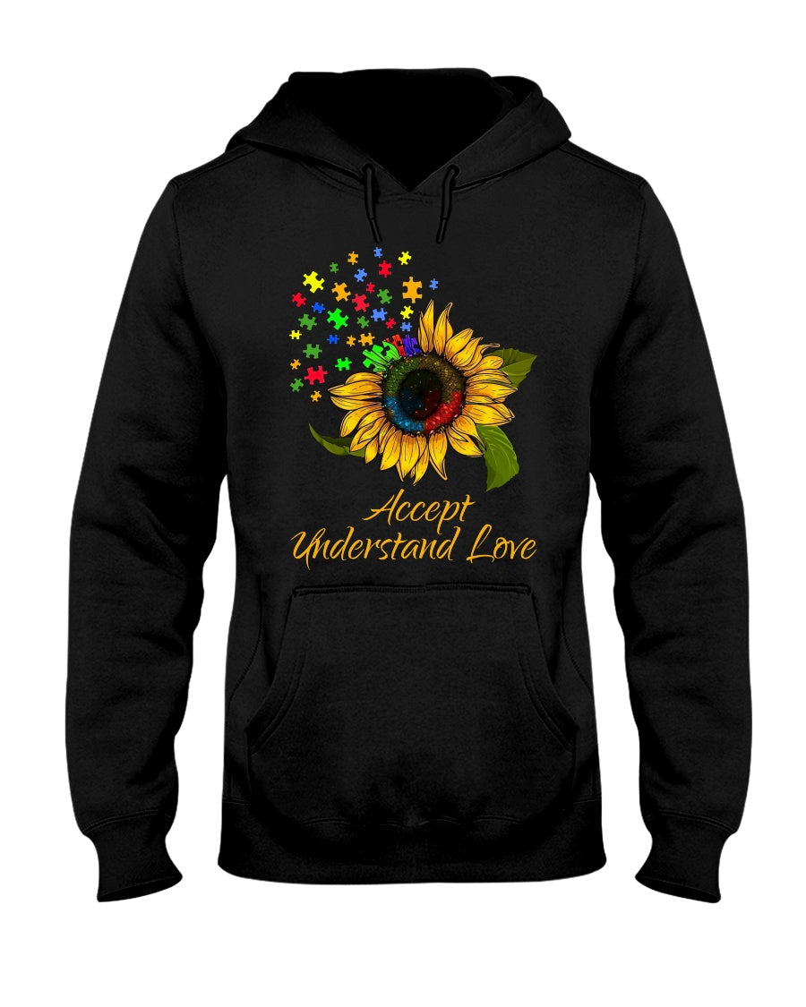 Autism Accept Understand Love - Autism Awareness T-shirt and Hoodie 0921