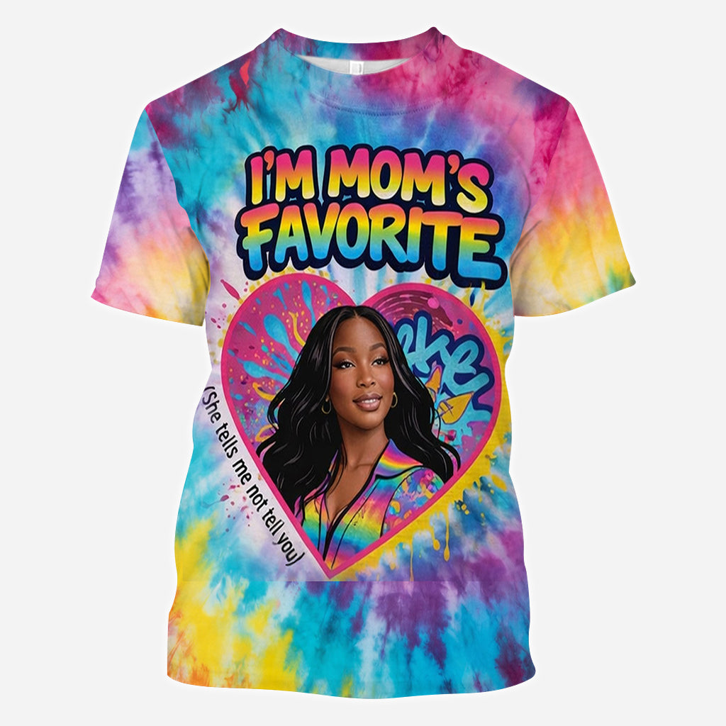 Funny Mother's Day Gift, Mom's Favorite - Personalized Mother All Over Shirt