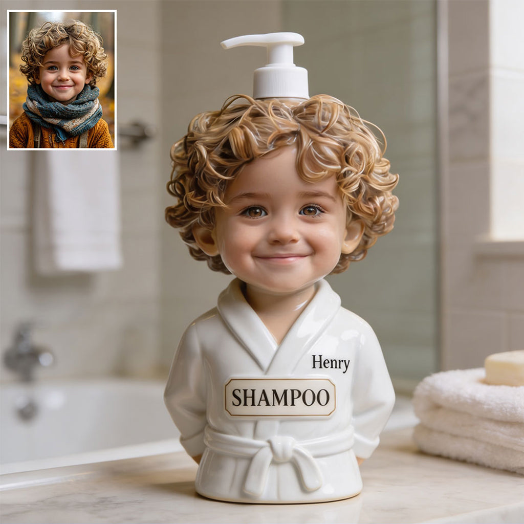 Bubble Bath Buddy - Personalized Kid Pump Dispenser