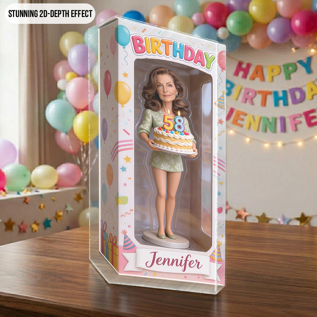 Custom Any Photo - Personalized Birthday Custom Shaped Acrylic Plaque