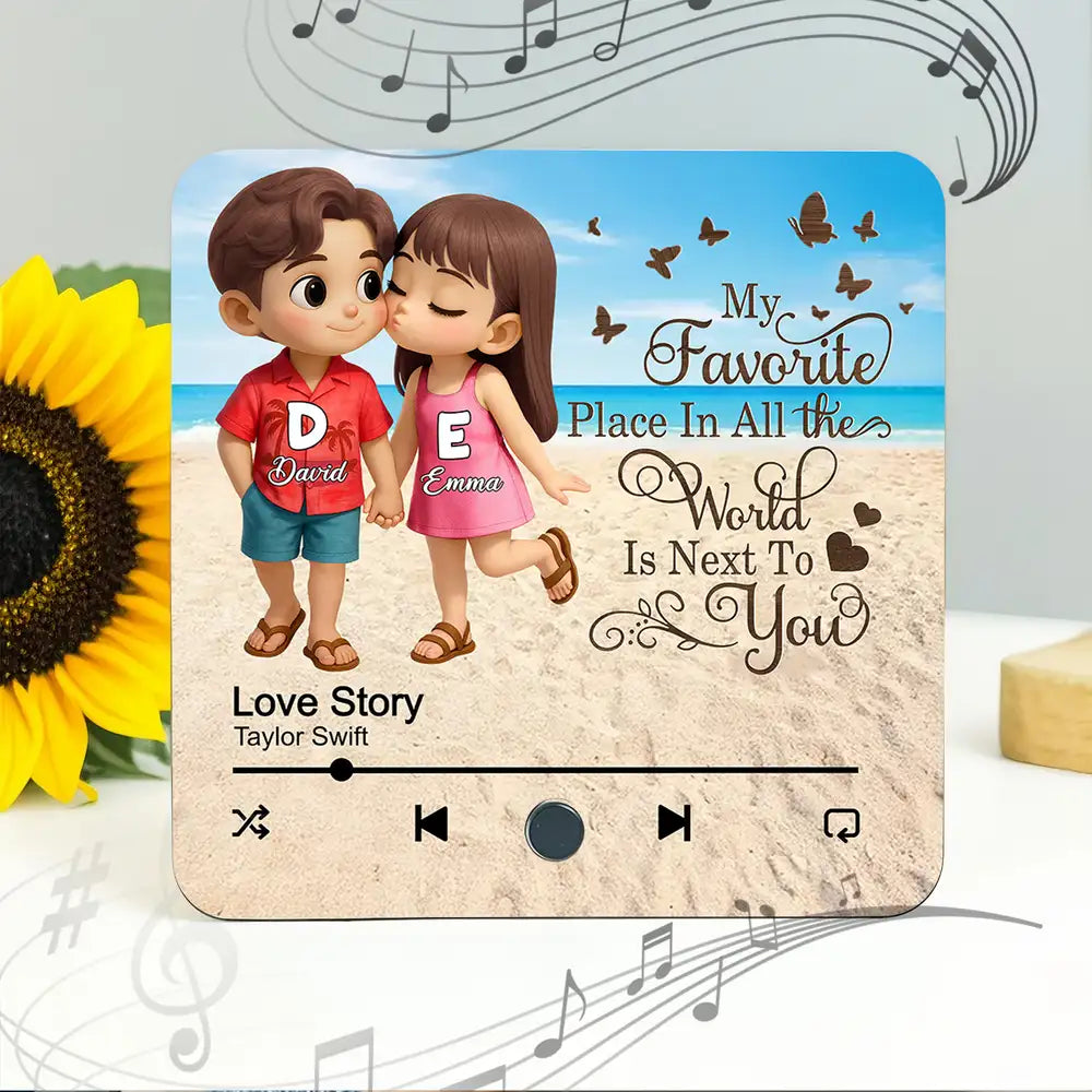 Cute Couple Holding Hands Acrylic Car Hanger, Sweet Love Gift for Her or Him, Personalized Romantic Decor
