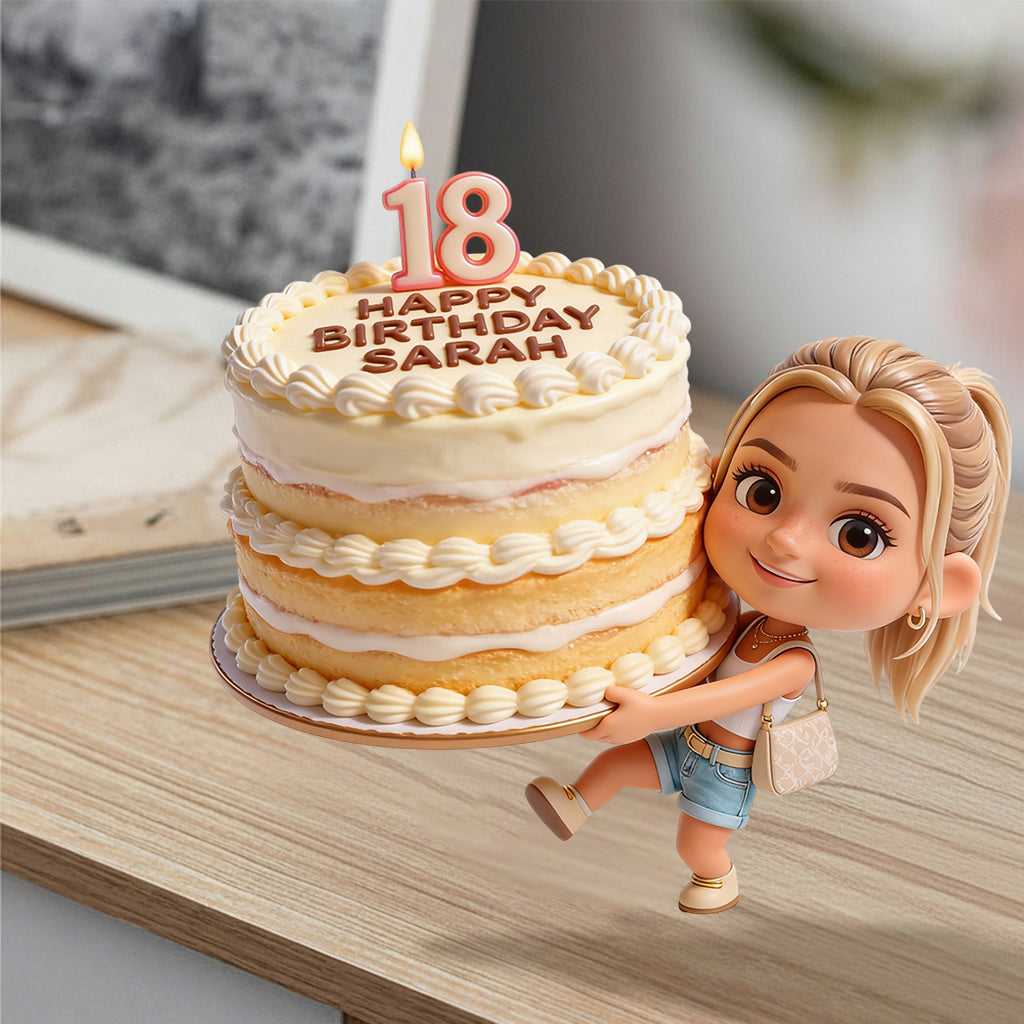 Custom Any Photo - Personalized Birthday Premium 3D Figurine