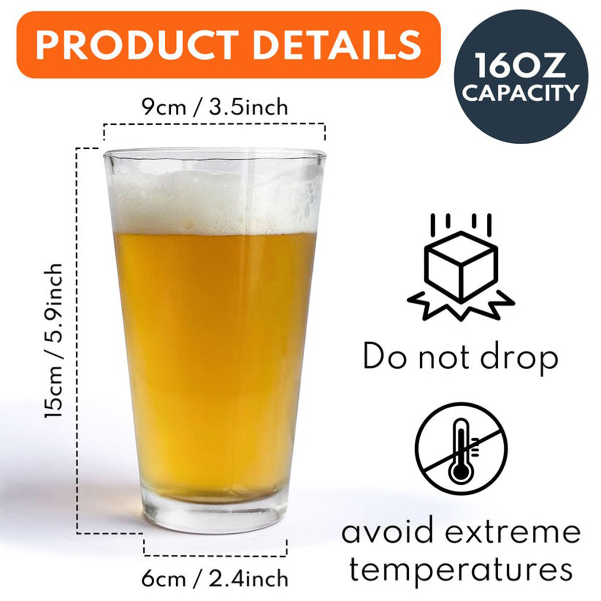 Let's Have A Beer - Personalized Beer Beer Glass