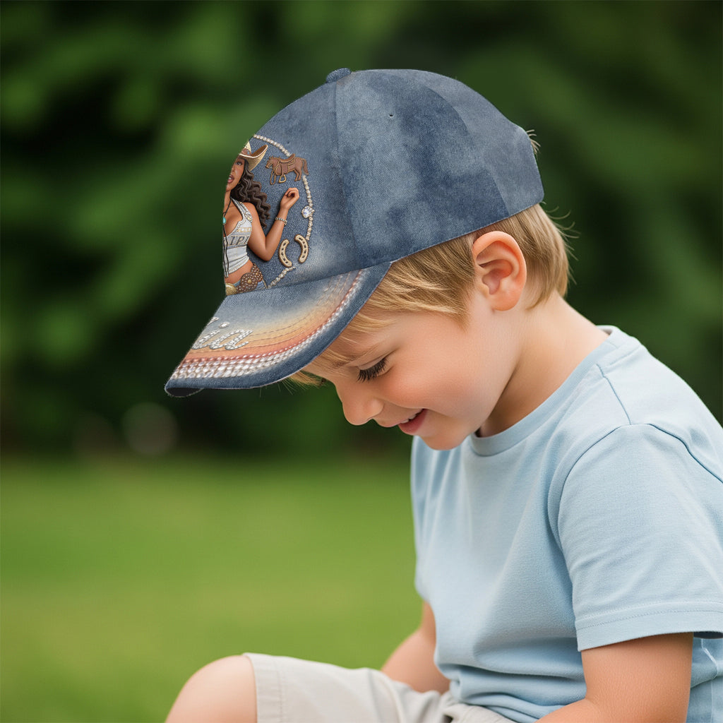 Custom Any Photo - Personalized Cowgirl Classic Cap
